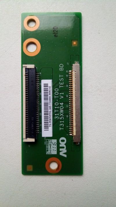 Лот: 14817807. Фото: 1. Плата LVDS переходник 31T10-T00... Запчасти для телевизоров, видеотехники, аудиотехники