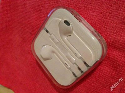 Лот: 2529940. Фото: 1. Apple EarPods (наушники) ear pods... Красноярск