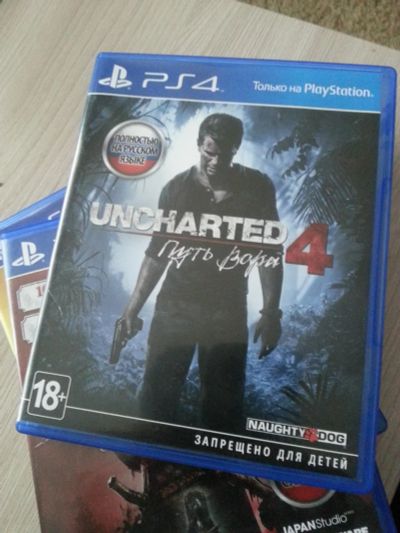 Лот: 9093114. Фото: 1. Uncharted 4 Обмен. Игры для консолей