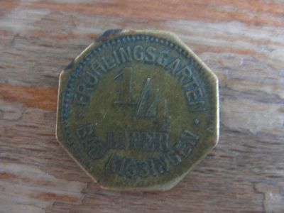 Лот: 11539401. Фото: 1. Германия. Пивной жетон токен... Германия и Австрия