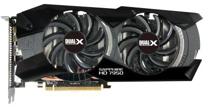 Лот: 8786851. Фото: 1. Sapphire Radeon HD7950 3072Mb... Видеокарты