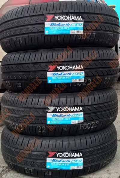 Лот: 6948137. Фото: 1. Шины 185/60 R14 Yokohama BluEarth... Шины