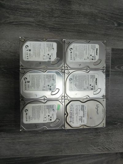 Лот: 25234329. Фото: 1. Hdd диски, рабочие. Жёсткие диски (HDD)