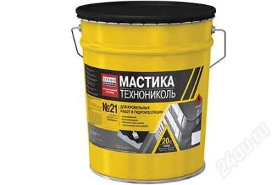 Лот: 1963507. Фото: 1. технониколь мастика №21. Кровельные материалы