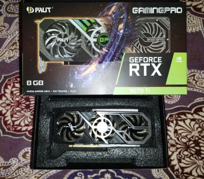 Лот: 16741198. Фото: 1. Видеокарта Palit GeForce RTX 3070... Видеокарты