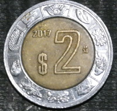 Лот: 19973522. Фото: 1. Экзотика с рубля (21000) Мексика. Остальные страны