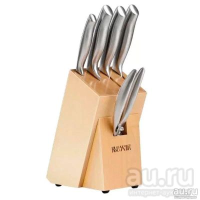 Лот: 18162831. Фото: 1. Набор ножей Xiaomi Huohou Nano... Столовые приборы, ножи