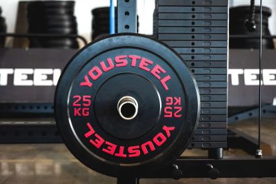 Лот: 24327023. Фото: 1. Диск каучуковый для штанги YouSteel... Штанги, блины