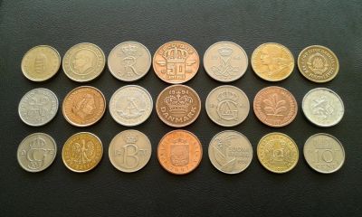 Лот: 7755914. Фото: 1. 21 монета Мира - Одним лотом. Наборы монет