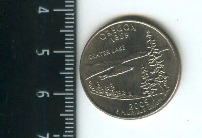 Лот: 16912730. Фото: 1. (№7027) США 25 центов 2005 год... Америка