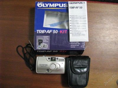Лот: 1709982. Фото: 1. Фотоаппарат Olympus trip af 50... Плёночные компактные