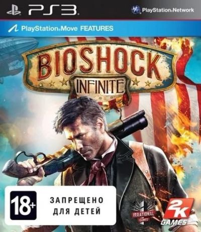 Лот: 13529060. Фото: 1. BioShock Infinite [PS3, английская... Игры для консолей