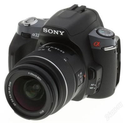 Лот: 1694839. Фото: 1. Sony Alpha 330 + объектив обмен... Цифровые зеркальные