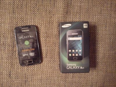 Лот: 4790556. Фото: 1. samsung galaxy ace 5830 состояние... Смартфоны