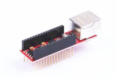 Лот: 5067590. Фото: 1. Модуль Ethernet ENC28J60 с интерфейсом... Микроконтроллеры