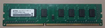 Лот: 14992061. Фото: 1. Оперативная память DDR3 2Gb goldkey... Оперативная память