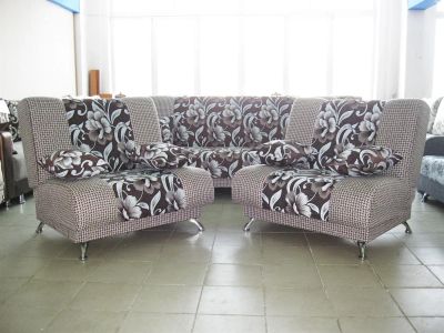 Лот: 3941285. Фото: 1. Набор мягкой мебели "Бостон" в... Кресла, пуфы