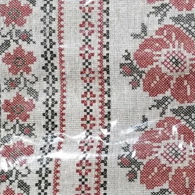 Лот: 17018584. Фото: 1. Скатерть льняная 150*220 серая... Скатерти, салфетки