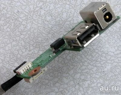 Лот: 9916452. Фото: 1. HP Pavilion dv6000 USB DC Jack... Платы расширения, контроллеры, доп. порты