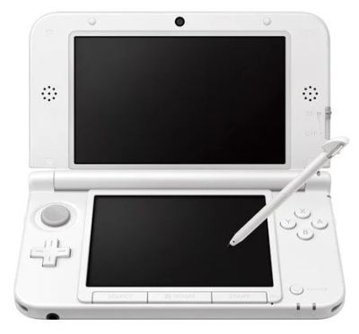 Лот: 17041793. Фото: 1. Белая Nintendo 3DS XL. Игровые приставки, консоли