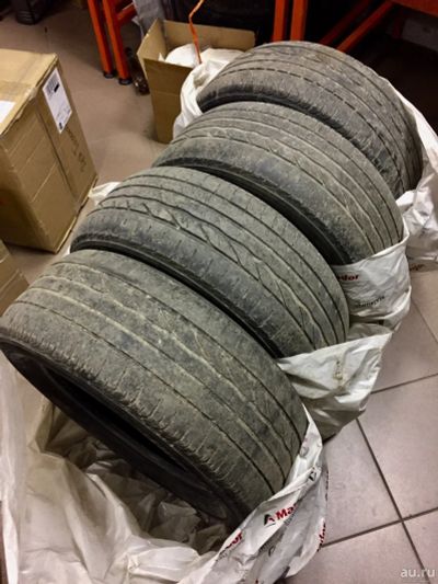 Лот: 13597302. Фото: 1. Bridgestone Turanza R16 215/55... Шины