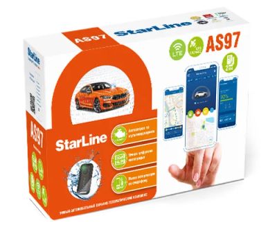 Лот: 19102115. Фото: 1. StarLine AS97 2SIM LTE-GPS Охранно-телематический... Автомобильные сигнализации