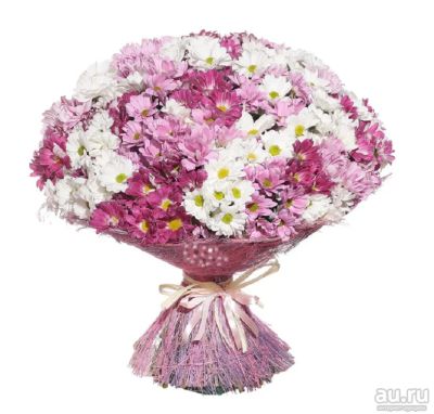 Лот: 13750060. Фото: 1. Шикарный букет из 21 хризантема... Свежие цветы