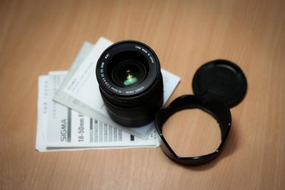 Лот: 4192065. Фото: 1. Sigma AF 18-50mm f/2.8-4.5 DC... Объективы