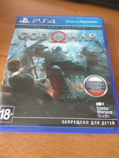 Лот: 11493777. Фото: 1. God of War ( PS4 ). Игры для консолей