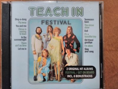Лот: 15263025. Фото: 1. Teach In - Festival + Get on board... Аудиозаписи