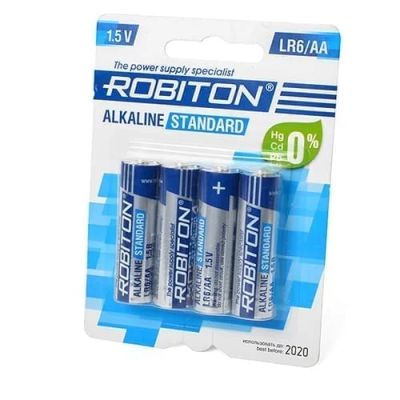Лот: 21515159. Фото: 1. Батарейка AAA Robiton Standard... Батарейки, аккумуляторы, элементы питания