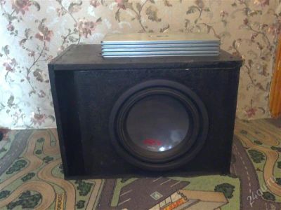 Лот: 1388198. Фото: 1. Alpine SWR-1223D + Kicx QS 1.900. Сабвуферы