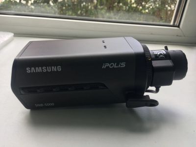Лот: 19301713. Фото: 1. IP-камера Samsung SNB-5000 с объективом... Видеонаблюдение