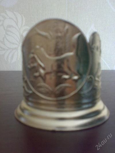 Лот: 100156. Фото: 1. подстаканник "Добыча". Другое (посуда, кухонная утварь)