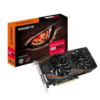 Лот: 12088157. Фото: 1. Видеокарта Gigabyte radeon rx... Видеокарты