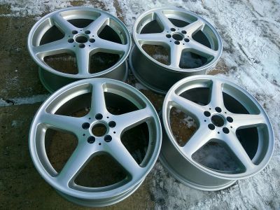 Лот: 12718283. Фото: 1. Япония zauber 17" 5x100 jj7. Диски