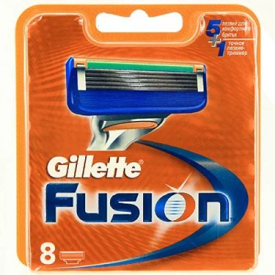 Лот: 4643874. Фото: 1. Gillette Fusion 8шт. Средства личной гигиены 