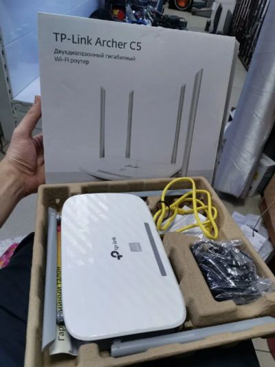 Лот: 17009514. Фото: 1. Wi-Fi роутер TP-LINK Archer C5. Маршрутизаторы (роутеры)