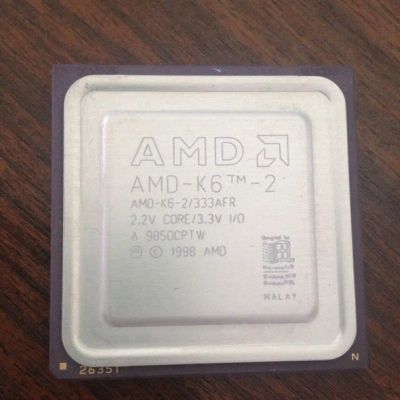 Лот: 3811232. Фото: 1. AMD K6-2 333mhz. Процессоры