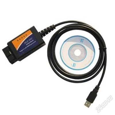 Лот: 1761991. Фото: 1. OBD-II ELM 327 c интерфейсом USB. Диагностическое оборудование, измерительный инструмент