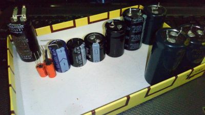 Лот: 12733761. Фото: 1. Конденсаторы электролитические... Конденсаторы