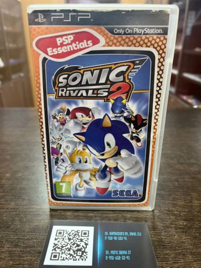 Лот: 16400410. Фото: 1. Sonic Rivals 2. Лицензионный диск... Игры для консолей