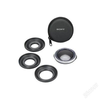 Лот: 1890210. Фото: 1. Широкоугольная насадка SONY VCL-E07A. Другое (аксессуары, расходные материалы)