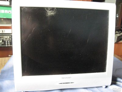 Лот: 8173828. Фото: 1. Телевизор LCD Шарп с битой матрицей. Телевизоры