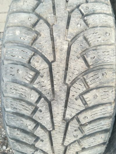 Лот: 14560746. Фото: 1. 205 50r17 Nokian-5 Б/У Цена За... Шины