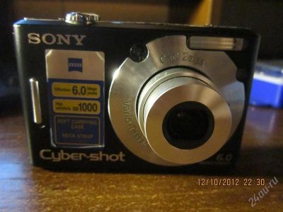 Лот: 2173469. Фото: 1. Sony cyber shot. Цифровые компактные