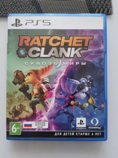 Лот: 19821160. Фото: 1. Ratchet Clank сквозь миры ps5. Игры для консолей