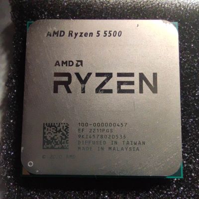Лот: 20522391. Фото: 1. Процессор ryzen 5 5500 OEM. Процессоры