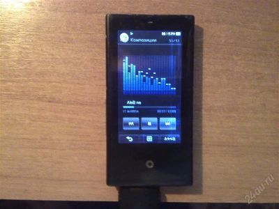 Лот: 2365048. Фото: 1. Samsung YP-P2 black 4gb [сенсорный... Плееры