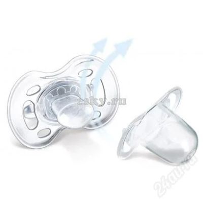 Лот: 1667736. Фото: 1. Пустышка Avent с колпачком. Всё для кормления